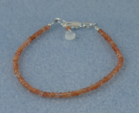 Sunstone Minimalist Bracelet